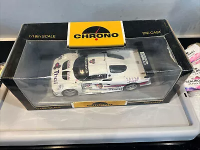 Chrono 1/18 Scale H1072 - Lotus Elise GT1‘thai’ #15 R. Prutirat 1997 - White • £45