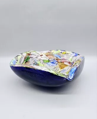Vtg Murano AVeM Tutti Frutti Art Glass Bowl Ashtray Aureliano Toso Italy • $149.99