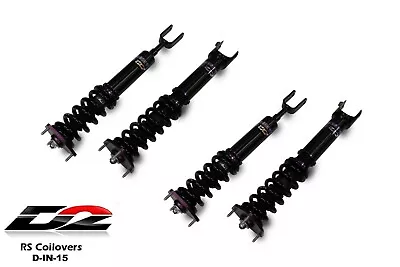 D2 Racing Rs Coilovers Adj Suspension For 14+ Q50 Rwd Fork Flm Only D-in-15 • $1105