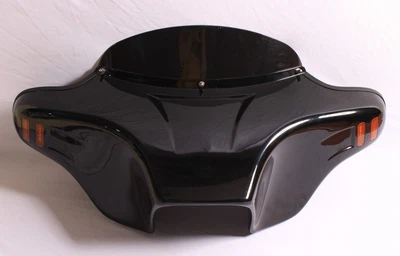 $377.74 • Buy Batwing Fairing Windshield 4 Yamaha V Star Vstar 650 1100 Red Led Painted 6x9 