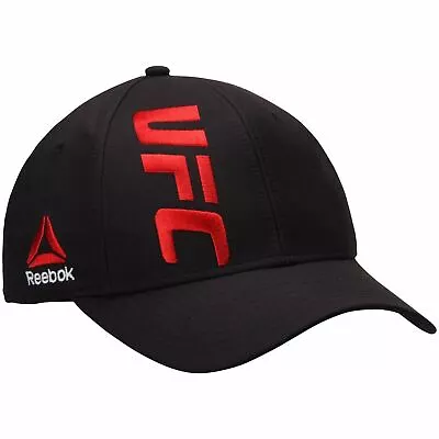 Mens Reebok X UFC Structured Flex Hat - Black | Red • $19.99