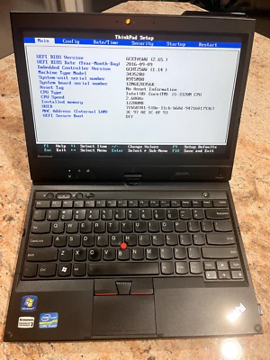 $120 • Buy Lenovo ThinkPad X230T I5-3320M 2.6GHz 12GB NO SSD Or HDD