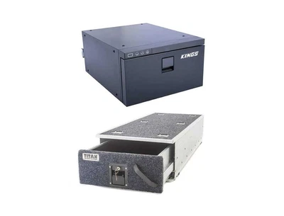 $678 • Buy Adventure Kings 30L Drawer Fridge Freezer Cooler +  Single Ute Drawer 1300mm 4WD