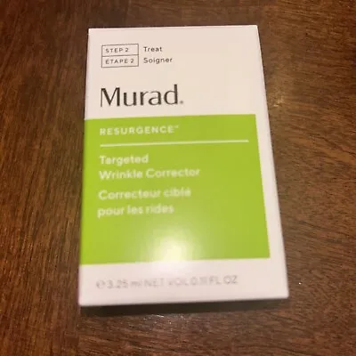 Murad Resurgence Targeted Wrinkle Corrector Deluxe Travel Size .11oz 3.25ml NIB • $11.50