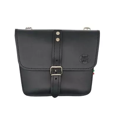 Bag Side Fairing Black Leather For Moto Guzzi V7 III - V9 - V7 850 Special • $102.46