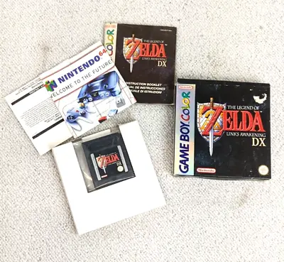 Gameboy Colour The Legend Of Zelda Links Awakening DX Boxed • £99.99