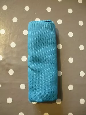 ⭐ GENUINE ICandy Peach 1  Sweet Pea  Blue Seat Shoulder Harness Strap Pad Cover⭐ • £4.95