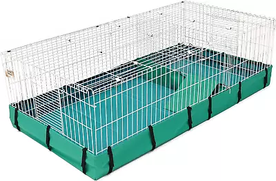 Guinea Habitat Plus Guinea Pig Cage By Midwest W/ Top Panel 47L X 24W X 14H Inc • $97.99