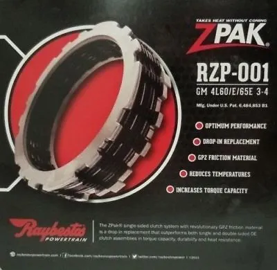 RAYBESTOS ZPak™ Z-Pak Pack RZP-001  TH700R4 TH700 700 4L60E  1988-On • $159.95