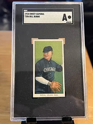 T206 Bill Burns *Black Sox* ~~ SGC Authentic ~~ Sweet Caporal Back. • $125