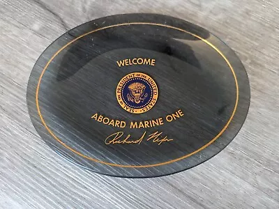 Marine One Presidential Seal VIP Richard Nixon Gift 22K Plate White House Issue • $350