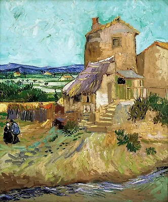 The Old Mill Painting By Vincent Van Gogh Reproduction • $48.99