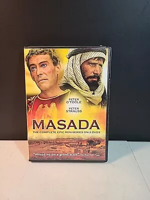 Masada - Miniseries (DVD 2007 2-Disc Set) MINT CONDITION  Rare Out Of Print  • $88.68