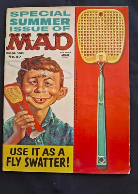 Lot Of Two Mad Magazines September 1960 Issue No. 57 • $25