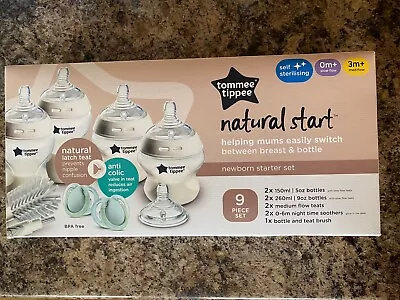 Tommee Tippee Closer To Nature Newborn Bottle Starter Set - Bottles & Dummies • £25