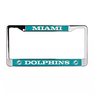 Miami Dolphins NFL License Plate Frame Cover For Car-Truck-SUV • $14.36