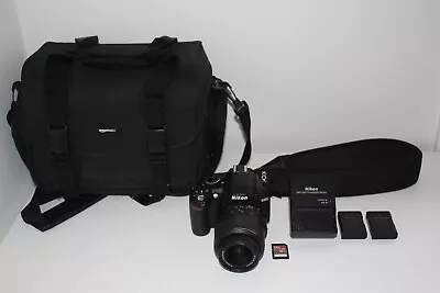 Nikon D D3100 Digital SLR Camera VR 18-55mm Lens  Shutter: 4838   Fast Dispatch! • £160