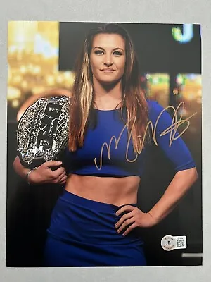 Miesha Tate Autographed Signed 8x10 Photo Beckett BAS COA Sexy Hot UFC MMA ESPN • $75