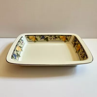 Mikasa Garden Harvest 13  Rectangular Baking Dish Lasagna Pan • $19