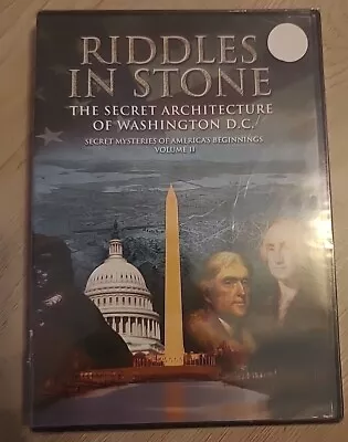 Riddles In Stone: The Secret Architecture Of Washington D.C. (DVD 2007) • $5.09