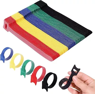 Velcro Brand Fasteners Adhesive One-wrap Light Cable Ties Reusable • $12.99