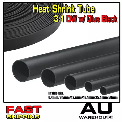 Marine Grade Heat Shrink Tubing Wrap Glue Inside Home Car Cable Wire Insulation • $8.88