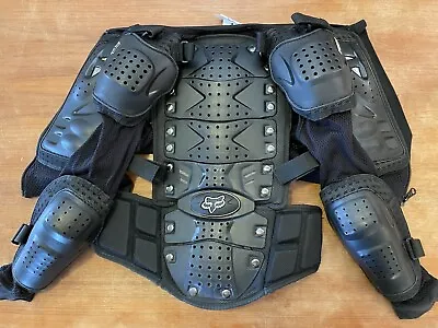 $25 • Buy Kids Motorcycle Body Armor Jacket Motocross Racing Spine Chest Protector Gear