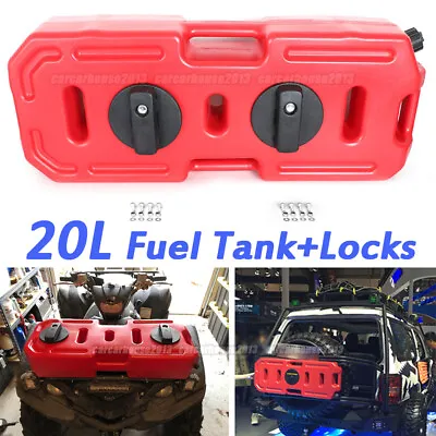 20L 5Gallon Can Gas Fuel Tank Petrol Container W/ LOCK Car Motorcycle ATV Truck • $129.99