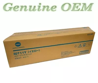 A2X208D/IU711YIU-711Y Original OEM Konica Minolta Drum Yellow Genuine Sealed • $337.98
