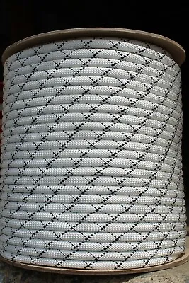Sterling HTP Static Line Rescue Rope Rappel Line 7/16  X 175' WHITE/BLACK Rope • $222