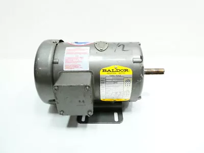 Baldor M3538 Ac Motor 56 3ph 1/2hp 1725rpm 230/460v-ac • $108.44