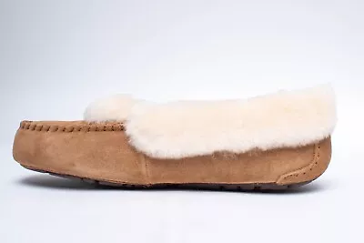 US Size 8 - UGG Women's Shearling Lined Slipper Dakota Spill Seam In Chestnut • $59