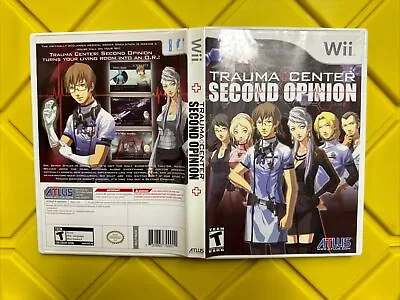 Nintendo Wii Trauma Center Second Opinion - Nintendo Wii • $7.99