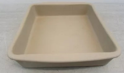 Pampered Chef Square Baker Classic Stoneware 24cm Boxed With Instructions  • £30