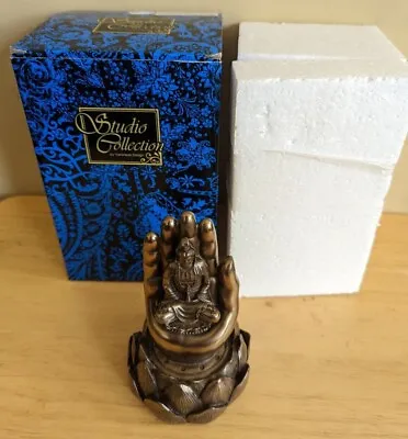 Quan Yin On Lotus Palm Statue Studio Collection By Veronese Design • $3.99