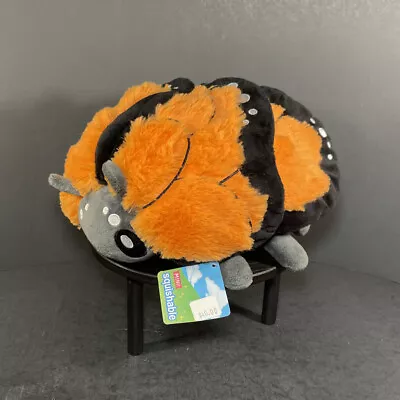Squishable Mini Monarch Butterfly Stuffed Plush With Tags Orange Black Gray 2022 • $38