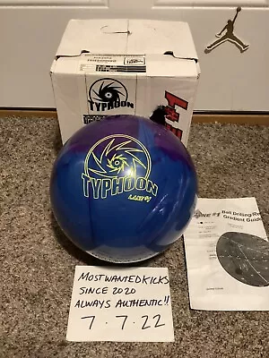 DS 2014 15LB Lane #1 Typhoon Pearl 2nd Bowling Ball NIB Rare FREE SHIPPING!! • $299.99