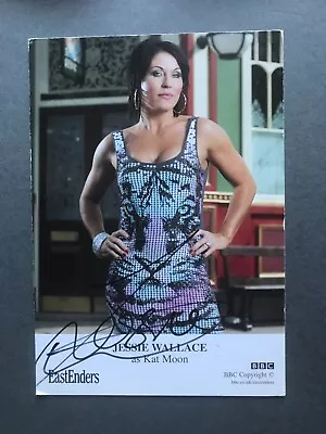 Jessie Wallace Autograph Signed Photograph Kat Moon  / Eastenders TV Star • £6
