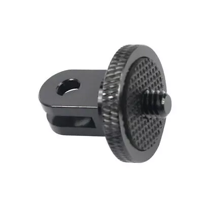 CNC Aluminium Alloy 1/4 Mini Tripod Adapter Mount Holder For Go Pro Hero 7/6/5 • $8.94