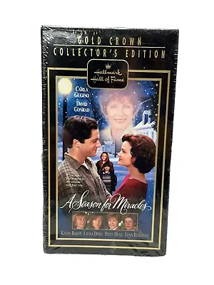 A SEASON FOR MIRACLES PATTY DUKE VHS 1999 Hallmark Hall Of Fame New  • $17.99