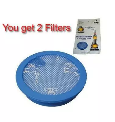 2 Washable Filters For Dyson DC24 Vacuum Animal Replaces Part # 913788-01 • $22.99