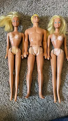 Malibu Barbie Ken Lot Vintage Late 70s Taiwan Hong Kong Philippines Mattel TLC • $25