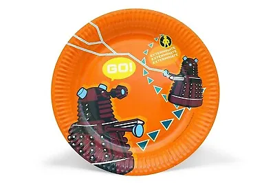£4.98 • Buy Doctor Who Birthday Party Paper Plate Plates Character Partyware Pack Of 6