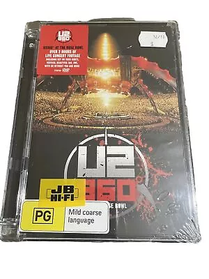 U2: 360° At The Rose Bowl (DVD2010) Region Free Music New Sealed • $18.95