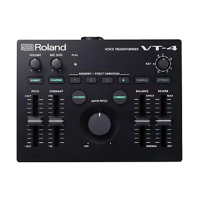 Roland VT-4 Vocal Transformer  Black • $201.49