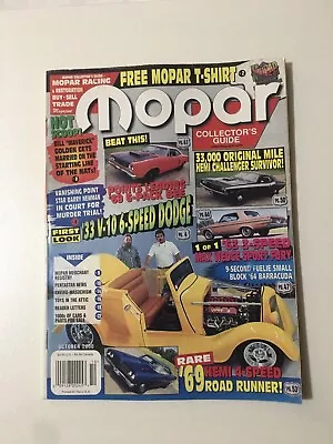 Mopar Collector's Guide MCG Magazine Back Issue October 2000 • $6.50