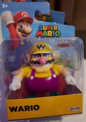 Super Mario WARIO Jakks Pacific World Of Nintendo Action Figure 2.5”  • $44.95