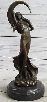 Greek Mythology Bronze Sculpture Statue Art Decor Venus Nouveau Hot Cast Figure • $139.65