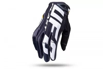 Pair Of Gloves Man UFO Blaze Black Grey MX Gloves Moto-Cross Enduro MTB KTM • $28.05