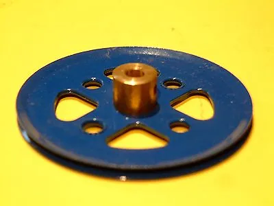  Blue Meccano 2 Inch Pulley Part 20a   • £1.25